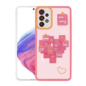 Zore Galaxy A53 5G M-Fit Desenli Kapak Kılıf