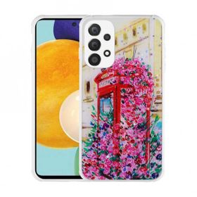 Zore Galaxy A53 5G Simli Desenli Kamera Korumalı Parlak Popy Kapak Kılıf