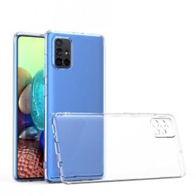 Zore Galaxy A71 Kamera Korumalı Süper Silikon Cep Telefonu Kılıfı