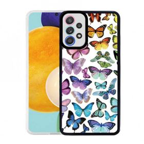 Zore Galaxy A72 M-Fit Desenli Kapak Kılıf