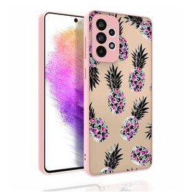 Zore Galaxy A73 Desenli Kamera Korumalı Parlak Nora Kılıf