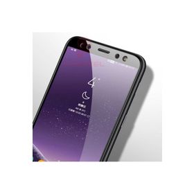 Zore Galaxy A8 2018 Kenarları Kırılmaya Dayanıklı Cam Ekran Koruyucu