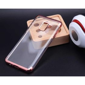 Zore Galaxy A8 2018 Kılıf Dört Köşeli Lazer Silikon Kapak
