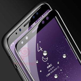 Zore Galaxy A8 Plus 2018 Kenarları Kırılmaya Dayanıklı Cam Ekran Koruyucu