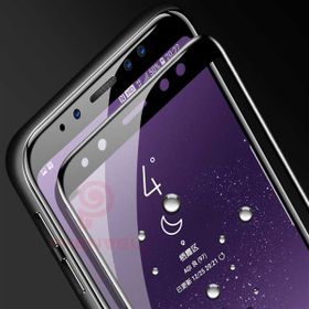Zore Galaxy A8 Plus 2018 Kenarları Kırılmaya Dayanıklı Cam Ekran Koruyucu