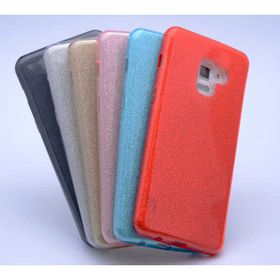 Zore Galaxy A8 Plus 2018 Shining Silikon Kapak Kılıf