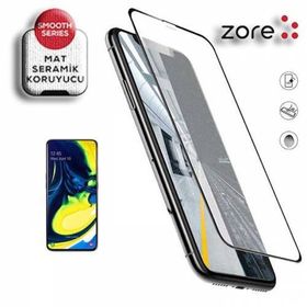 Zore Galaxy A81 Note 10 Lite Mat Seramik Ekran Koruyucu