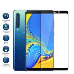 Zore Galaxy A9 2018 Kenarları Kırılmaya Dayanıklı Cam Ekran Koruyucu