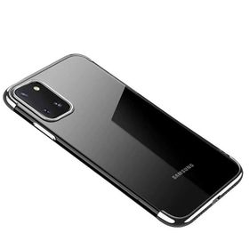 Zore Galaxy A91 S10 Lite Dört Köşeli Lazer Silikon Kılıf