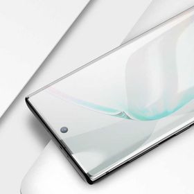 Zore Galaxy A91 S10 Lite Kenarları Kırılmaya Dayanıklı Cam Ekran Koruyucu