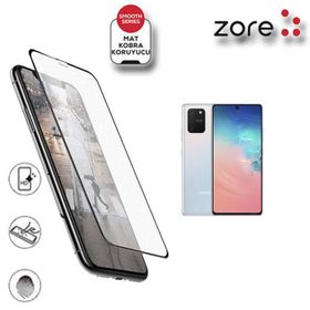 Zore Galaxy A91 S10 Lite Mat Kobra Ekran Koruyucu
