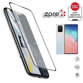 Zore Galaxy A91 S10 Lite Seramik Ekran Koruyucu