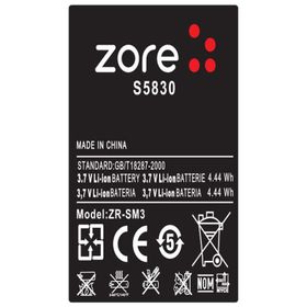 Zore Galaxy Ace S5830 A Kalite Uyumlu Batarya