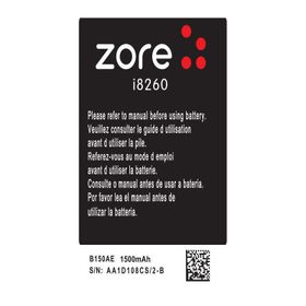 Zore Galaxy Core İ8260 A Kalite Uyumlu Batarya