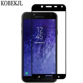 Zore Galaxy J4 Kenarları Kırılmaya Dayanıklı Cam Ekran Koruyucu