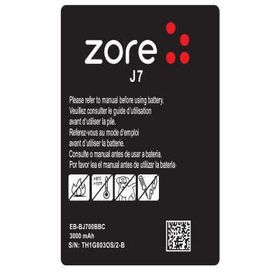 Zore Galaxy J7 3000 mAh A Kalite Uyumlu Batarya