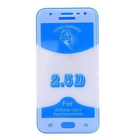 Zore Galaxy J7 Prime Az Eğimli Full Yapışkanlı Cam