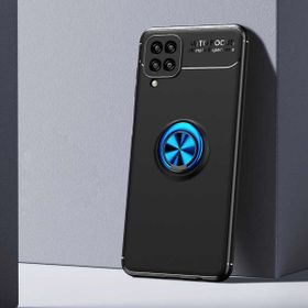 Zore Galaxy M12 Ravel Yüzüklü Magnetic Standlı Silikon Kapak Kılıf