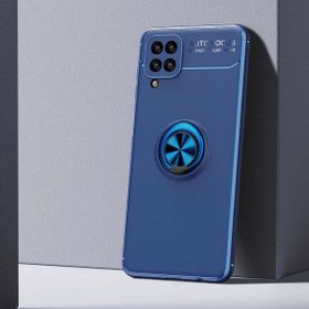 Zore Galaxy M12 Ravel Yüzüklü Magnetic Standlı Silikon Kapak Kılıf