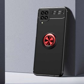 Zore Galaxy M12 Ravel Yüzüklü Magnetic Standlı Silikon Kapak Kılıf