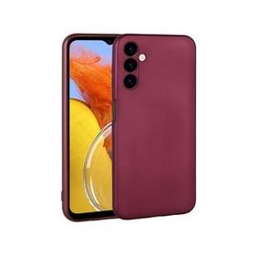 Zore Galaxy M14 Premier Silikon Kapak Kırmızı Cep Telefonu Kılıfı
