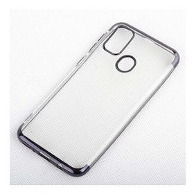 Zore Galaxy M21 Dört Köşeli Lazer Silikon Kapak Kılıf