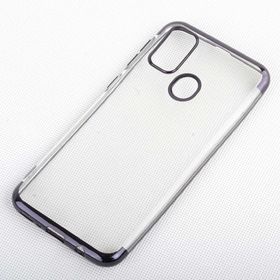 Zore Galaxy M21 Dört Köşeli Lazer Silikon Kapak Kılıf