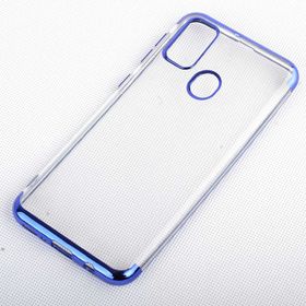 Zore Galaxy M21 Dört Köşeli Lazer Silikon Kapak Kılıf