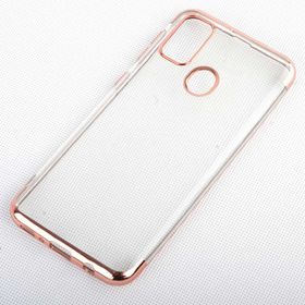 Zore Galaxy M21 Dört Köşeli Lazer Silikon Kapak Kılıf