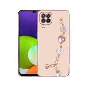Zore Galaxy M22 El Tutamaçlı Kamera Korumalı Taka Silikon Kapak Kılıf