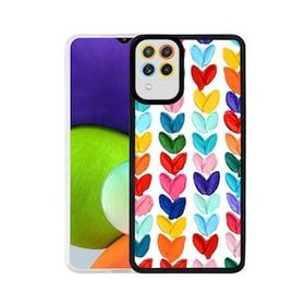 Zore Galaxy M22 M-Fit Desenli Kapak Kılıf