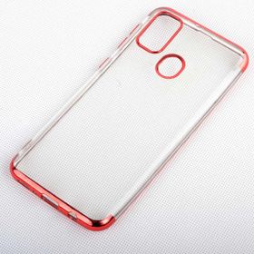 Zore Galaxy M30S Dört Köşeli Lazer Silikon Kapak Kılıf