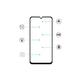 Zore Galaxy M31 Kenarları Kırılmaya Dayanıklı Cam Ekran Koruyucu