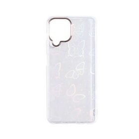 Zore Galaxy M32 Sidney Desenli Sert Kapak Kılıf