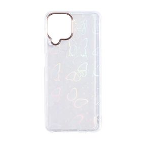 Zore Galaxy M32 Sidney Desenli Sert Kapak Kılıf