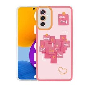 Zore Galaxy M52 M-Fit Desenli Kapak Kılıf