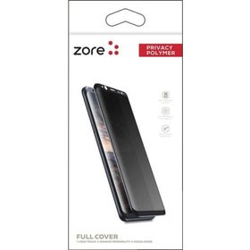 Zore Galaxy Note 10 Plus Privacy Polymer Siyah Nano Ekran Koruyucu