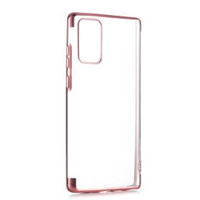 Zore Galaxy Note 20 Dört Köşeli Lazer Silikon Kapak Kılıf