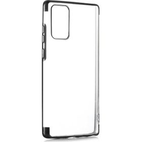 Zore Galaxy Note 20 Dört Köşeli Lazer Silikon Kılıf