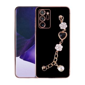 Zore Galaxy Note 20 Ultra El Tutamaçlı Kamera Korumalı Taka Silikon Kapak Kılıf