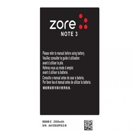 Zore Galaxy Note 3 2800 mAh A Kalite Uyumlu Batarya