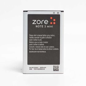 Zore Galaxy Note 3 Neo N7500 A Kalite Uyumlu Batarya