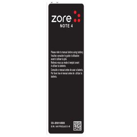 Zore Galaxy Note 4 3150 mAh A Kalite Uyumlu Batarya