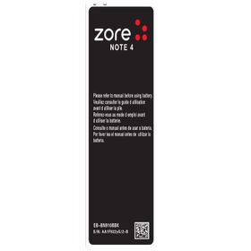 Zore Galaxy Note 4 3150 mAh A Kalite Uyumlu Batarya
