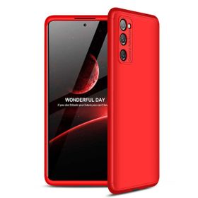 Zore Galaxy S20 FE Kırmızı Ays Full Koruma Cep Telefonu Kılıfı