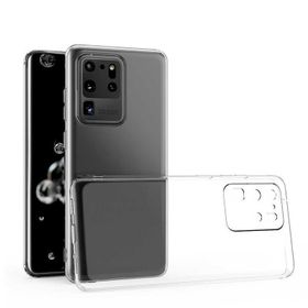 Zore Galaxy S20 Ultra Kamera Korumalı Süper Silikon Cep Telefonu Kılıfı