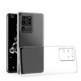 Zore Galaxy S20 Ultra Kamera Korumalı Süper Silikon Kapak Kılıf