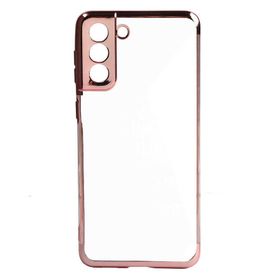 Zore Galaxy S21 Dört Köşeli Lazer Silikon Kapak Kılıf