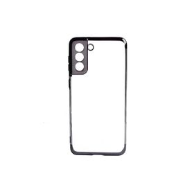Zore Galaxy S21 Dört Köşeli Lazer Silikon Kapak Kılıf