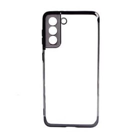 Zore Galaxy S21 Dört Köşeli Lazer Silikon Kapak Kılıf